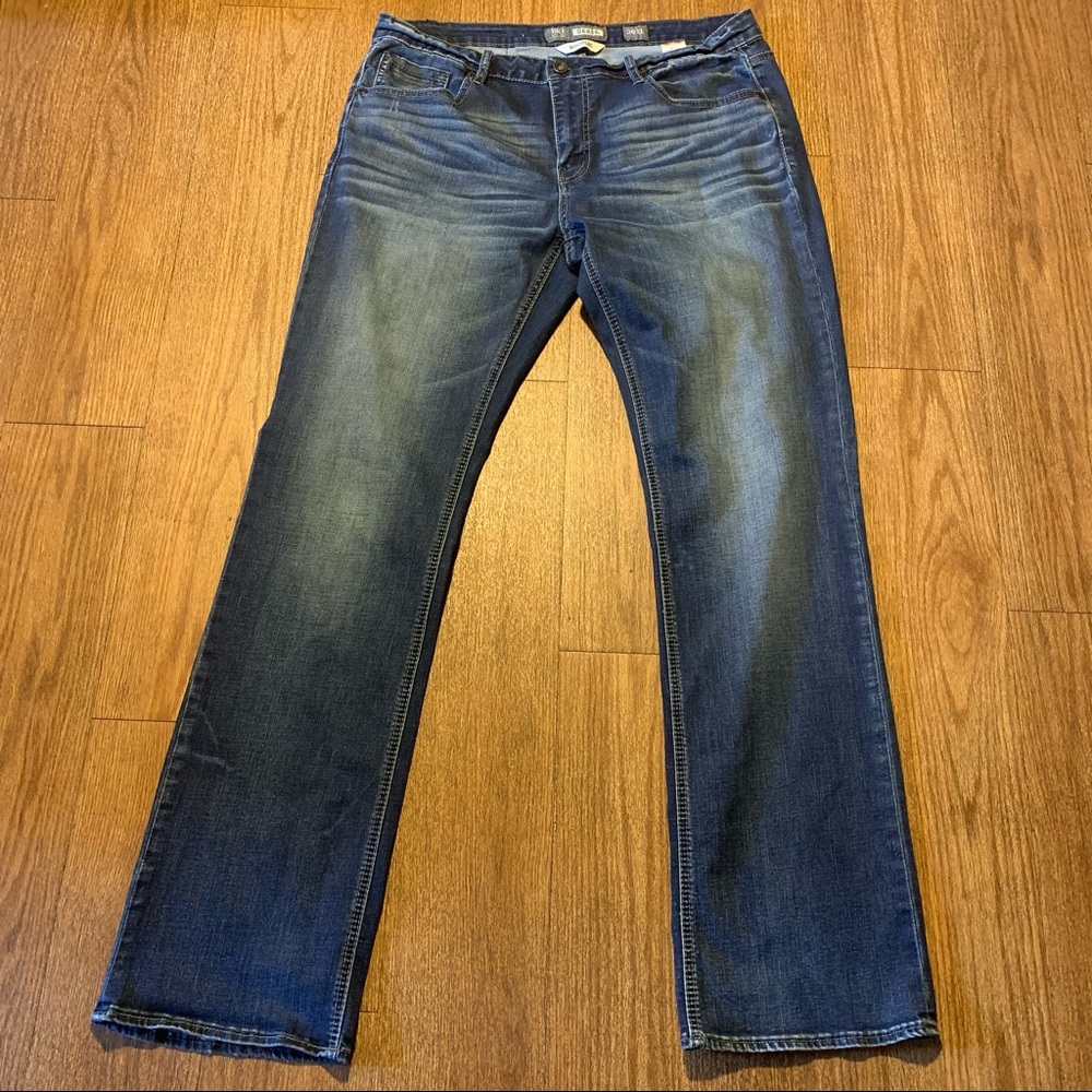 Men's Blue Bootcut Jeans